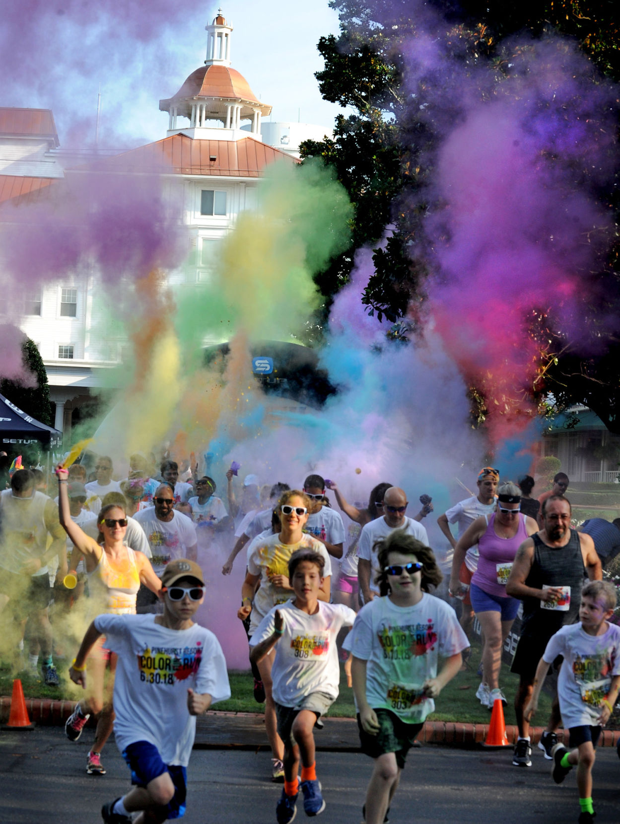 First Color Run Held in Pinehurst