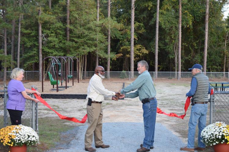 Pinebluff Hosts Ribbon Cutting for New Park News