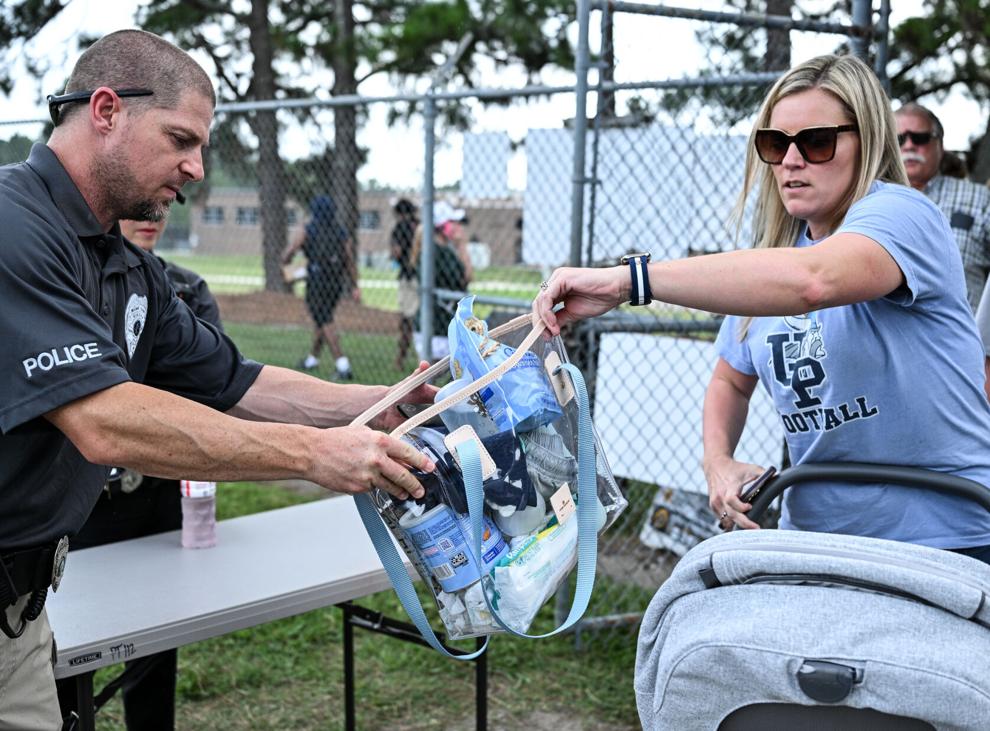 Athletic Events Following Clear Bag Guidelines