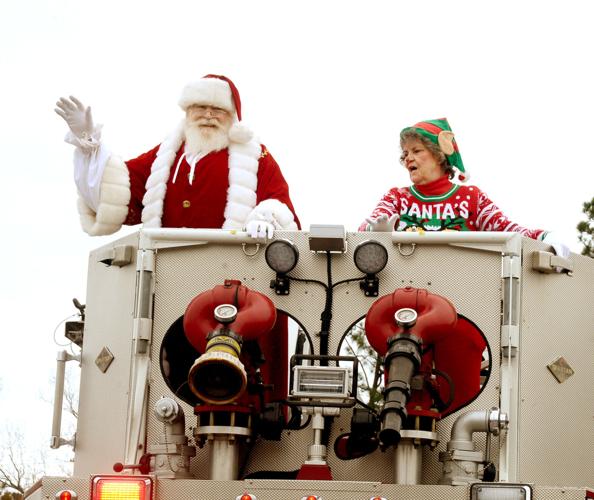 Scenes from the Aberdeen Christmas Parade Saturday morning