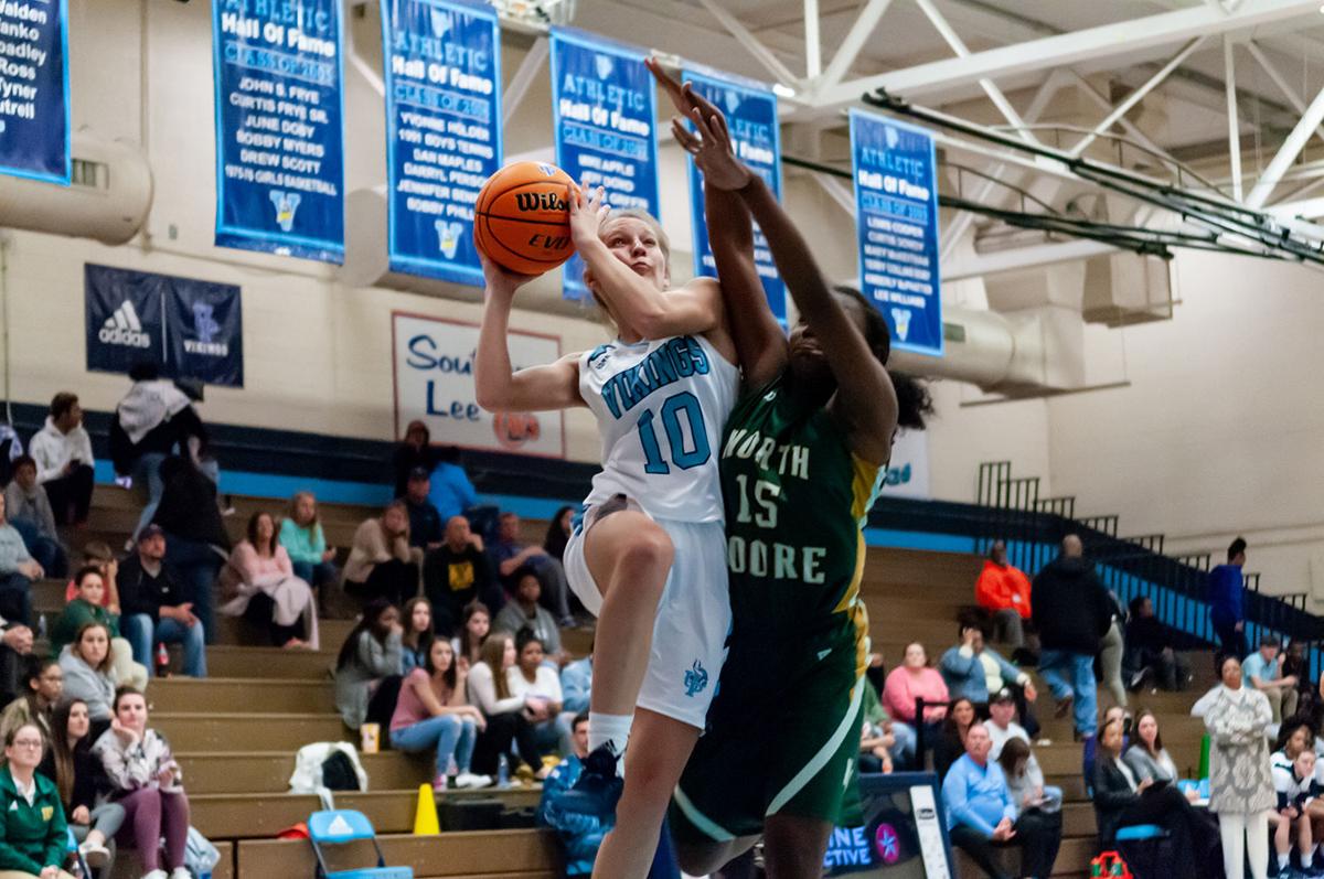 Lady Vikings Defeat Lady Mustangs In Basketball Multimedia