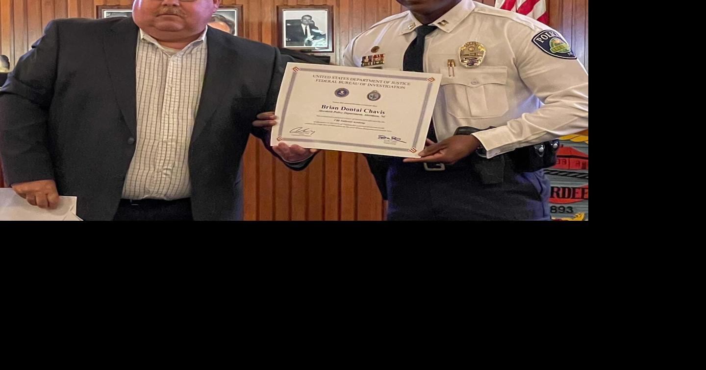 Aberdeen Recognizes FBI Academy Graduate News