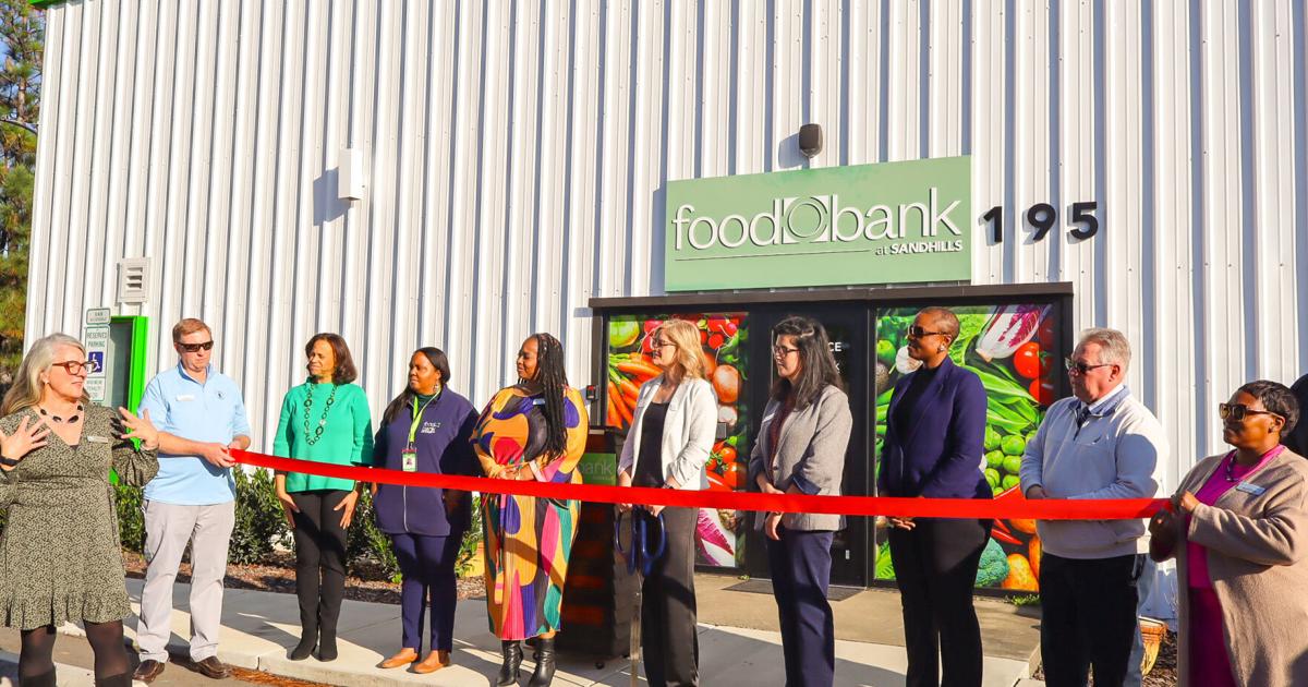 Sandhill Ribbons Sandhills Food Bank Cuts Ribbon on Updated Facility | Gallery ...