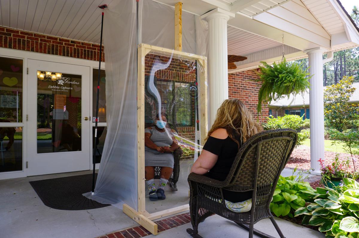 At Magnolia Gardens Residents See Loved Ones In Person For First Time In Months Coronavirus News Thepilot Com