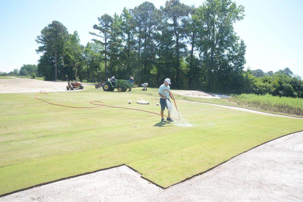 Sod Install Moves First Tee Community Hub Project Forward