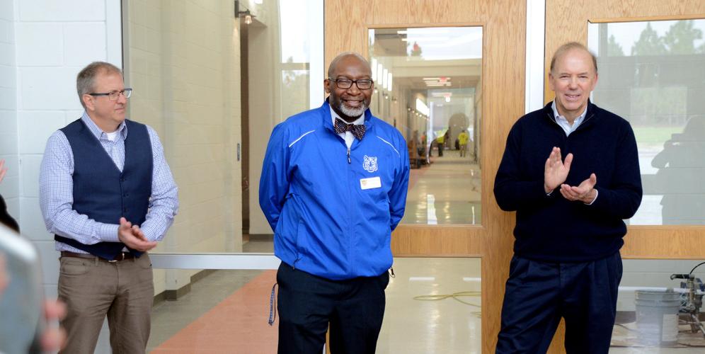 Aberdeen Officials Get a Look at New School News