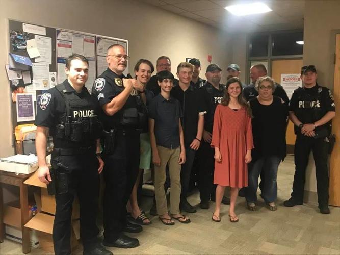 Pinehurst Teens Recognized for Effort to Thank Police News