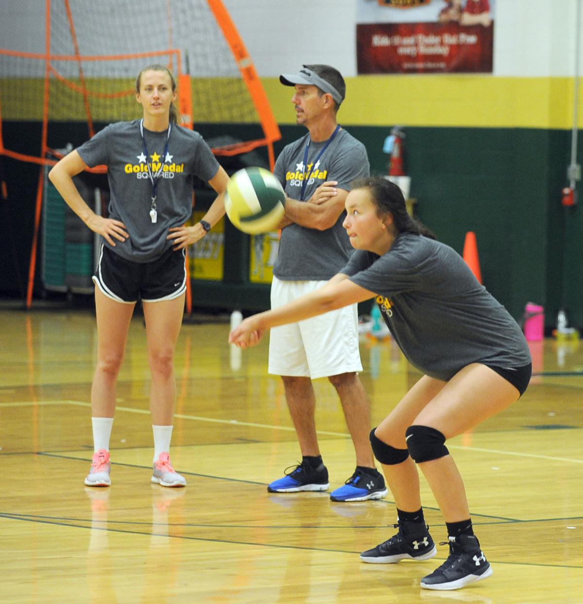 Gold Medal Squared Volleyball Camp Multimedia