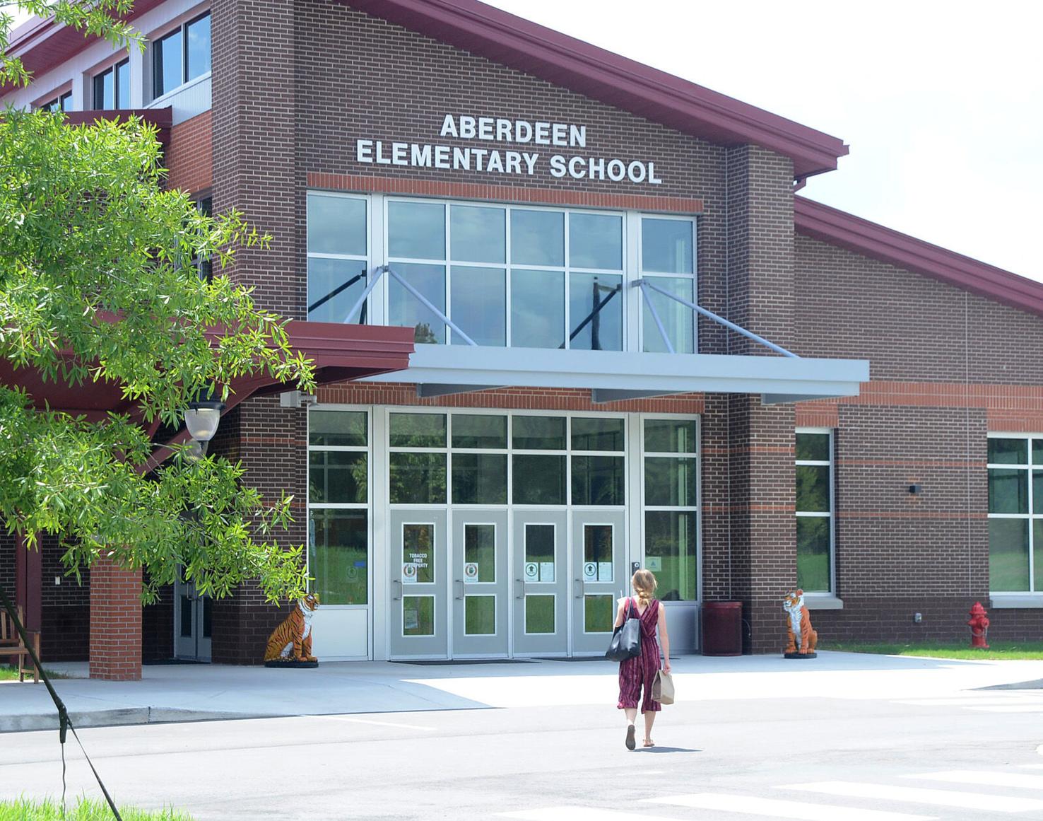 Photo Essay Aberdeen Elementary Prepares for First Day of Class Amid Pandemic Coronavirus