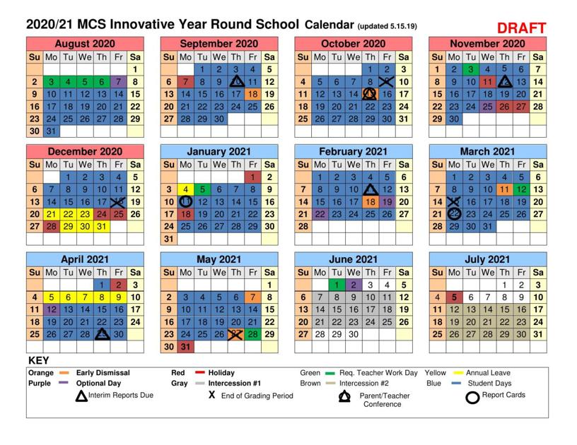 Moore Public Schools Calendar 2021 2022 | Printable March