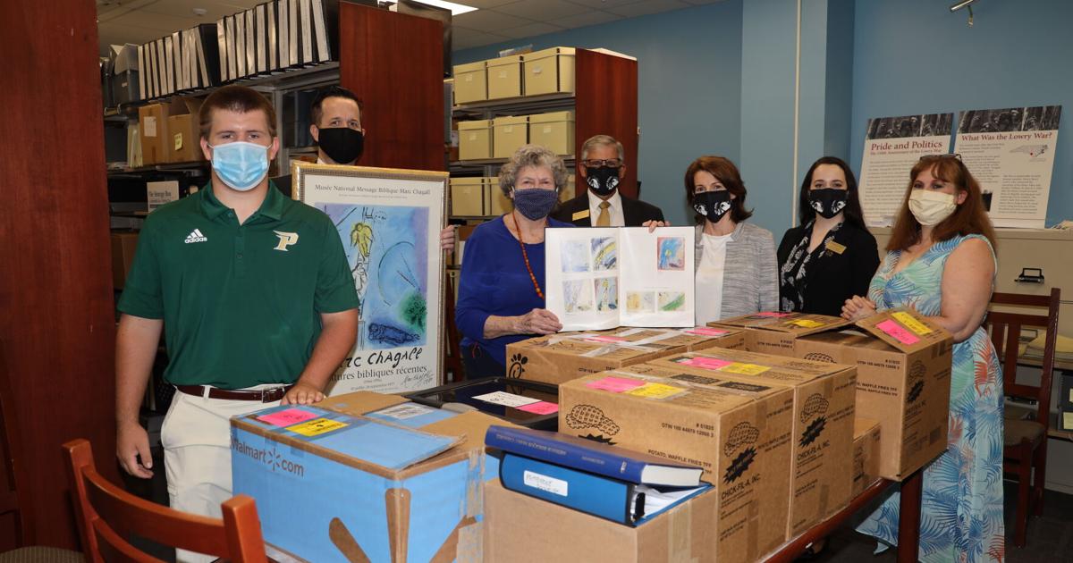 Uncp Library Pinehurst Lecturer Donates Rare Chagall Collection to UNCP Library ...