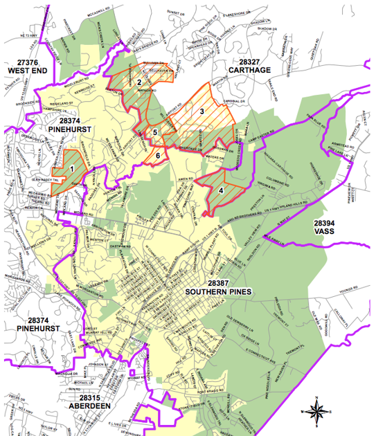 Six Areas Identified for ZIP Code Review | News | thepilot.com