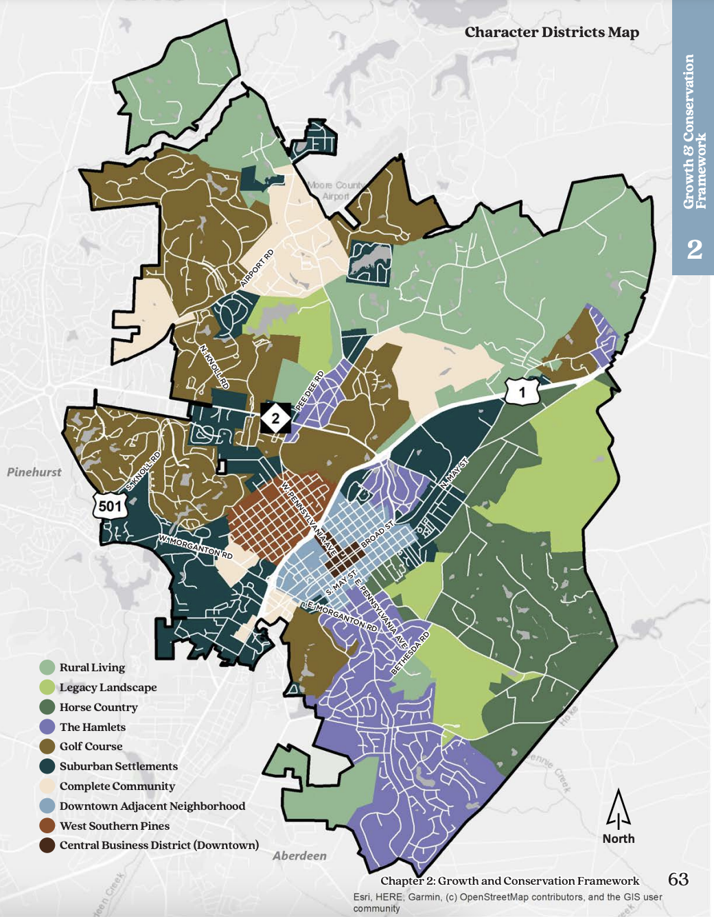 Character Districts Southern Pines Plan Draft is Released News