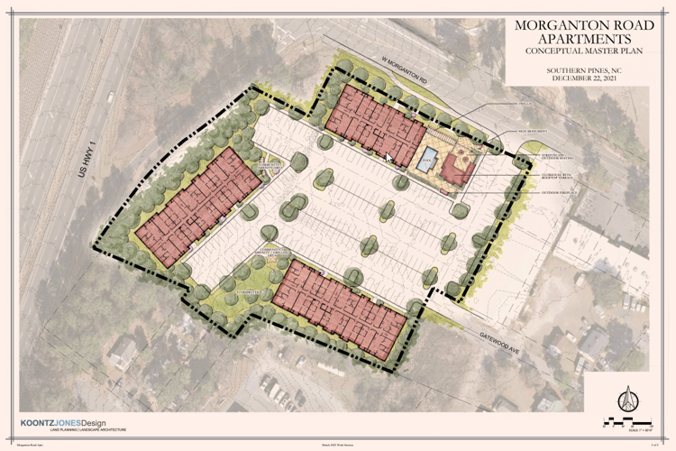 FourStory Apartment Complex Proposed at Intersection of Road