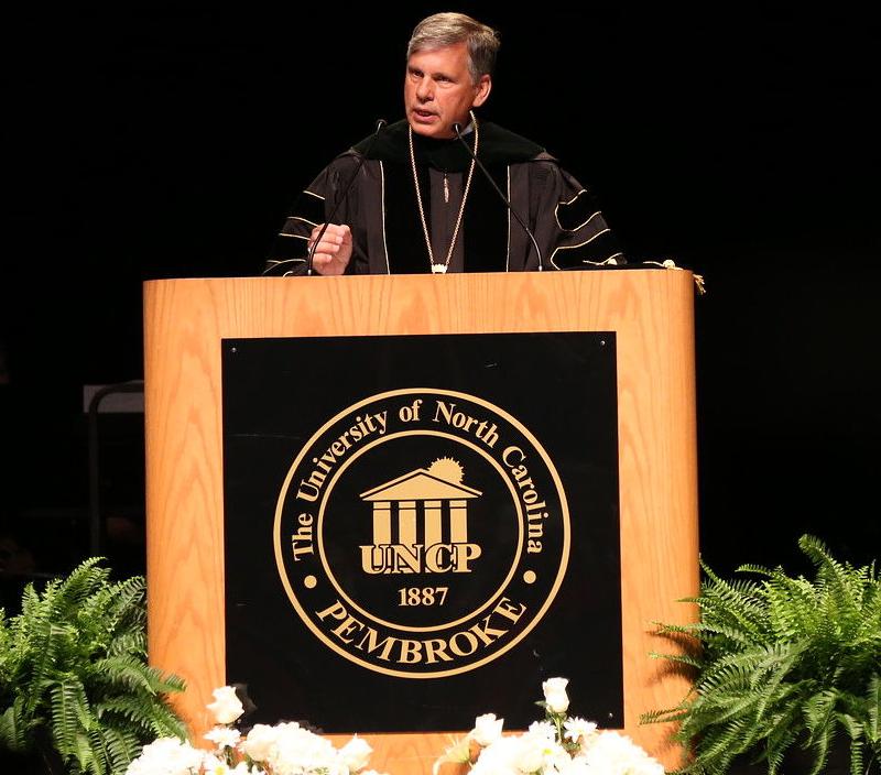 Robin Cummings Installed As Sixth Chancellor Of Unc Pembroke News Thepilot Com