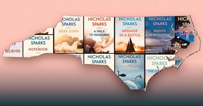 An Atlas Of Nicholas Sparks Books Set In North Carolina News Thepilot Com