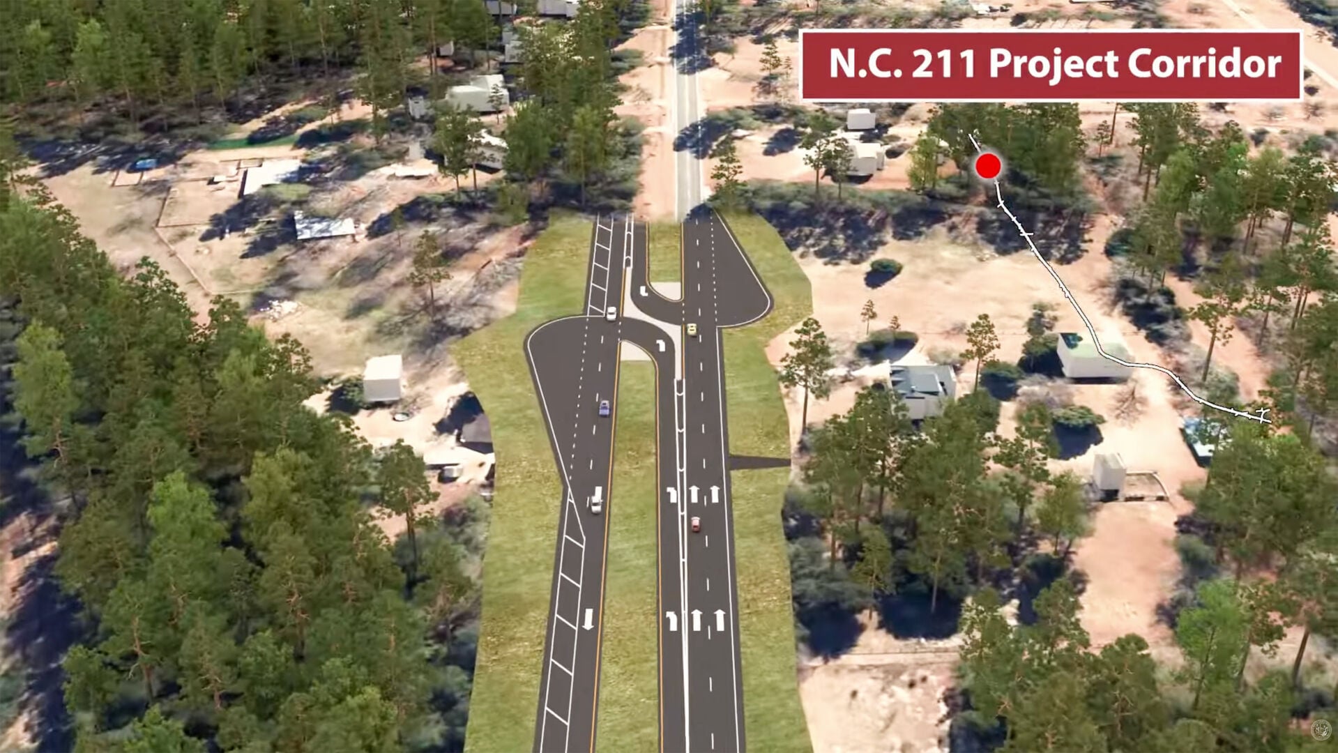 Flyover Animation Depicts NC 211 Project in Hoke County | News ...
