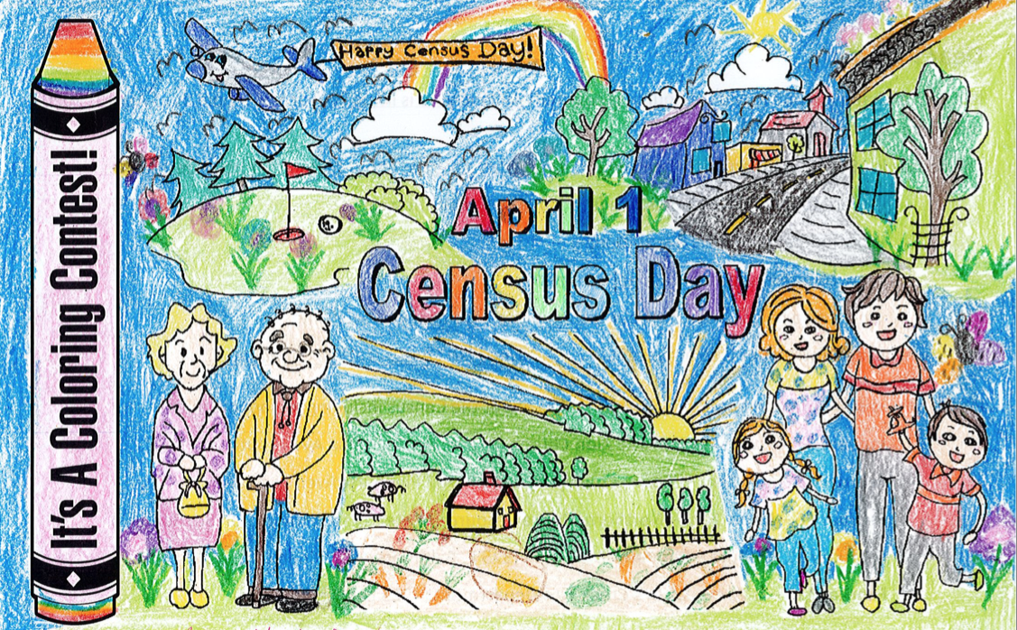 2020 Census Day Coloring Contest Winners | Gallery ...