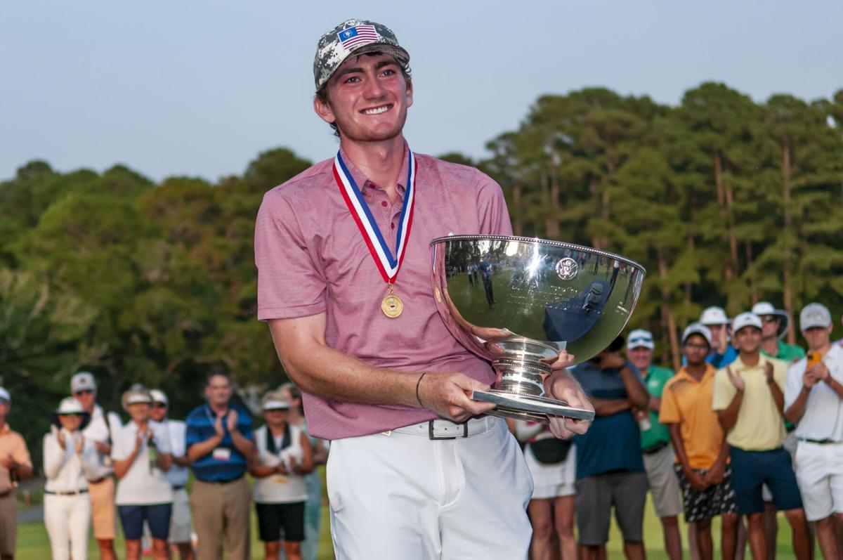 GOLF 2021 - Nick Dunlap wins 73rd U.S. Junior Amateur Championship