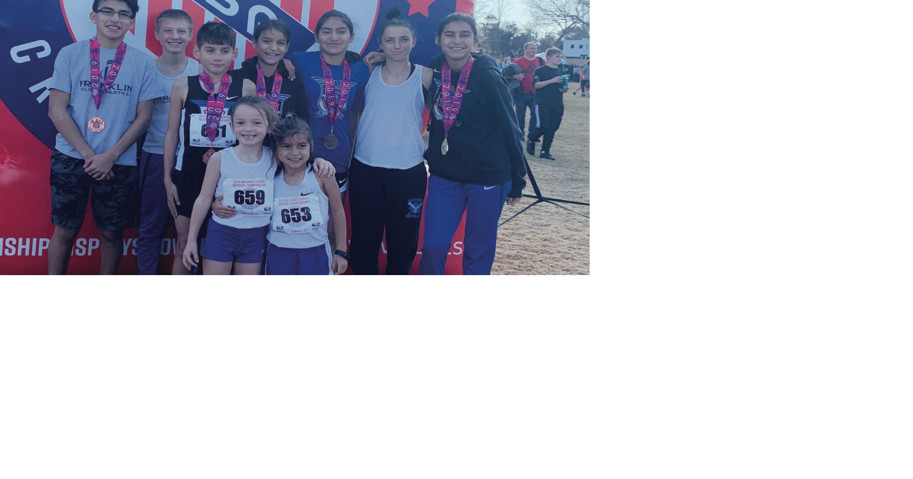 Going the Distance Local Running Club Produces Nine AAU Cross Country