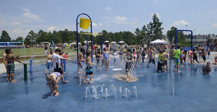 Splash Pad  Village of Pinehurst, NC