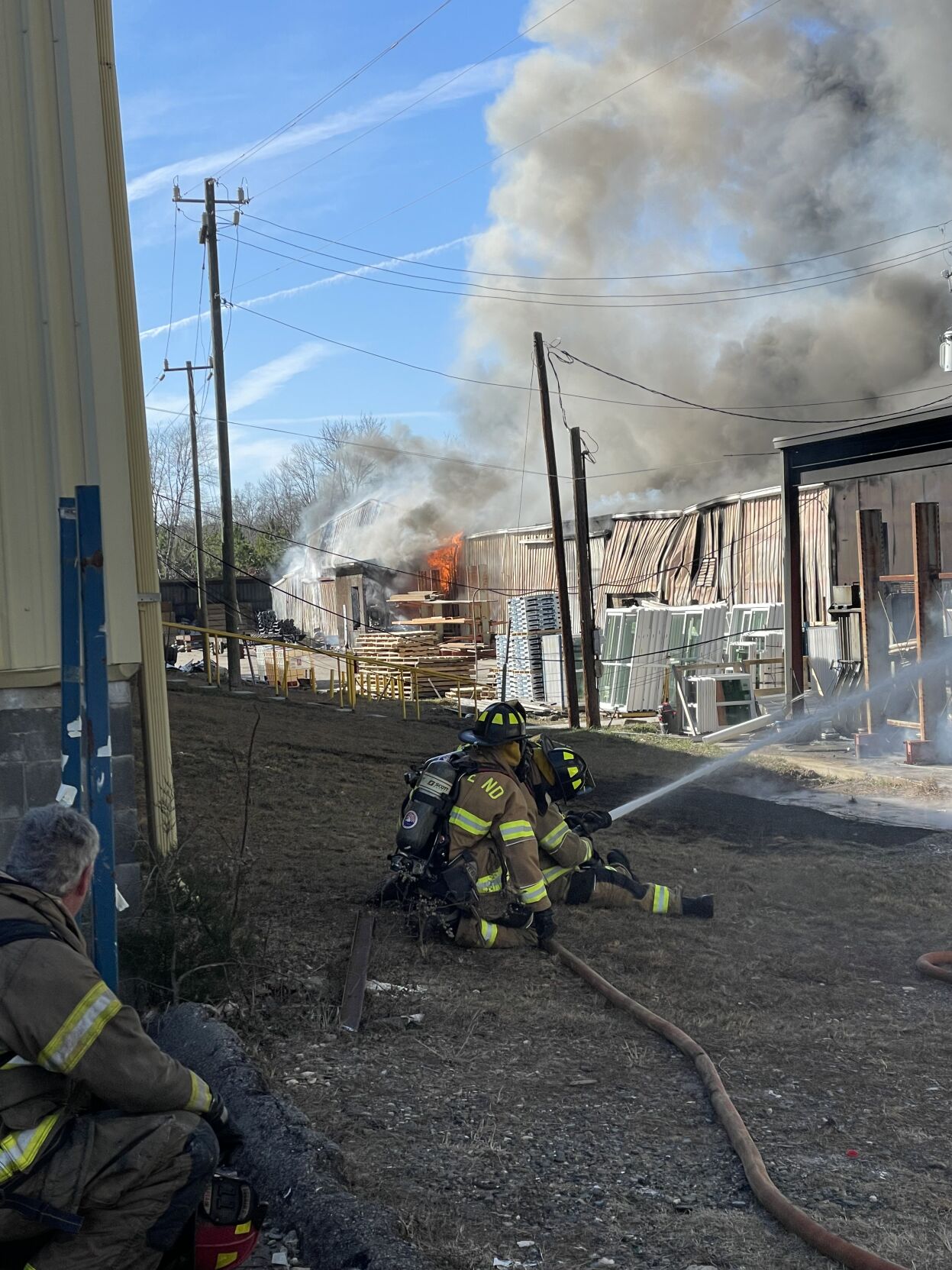 Robbins Commercial Fire Brings Fire Departments from Area to Scene ...