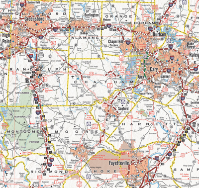 Nc State Road Map New State Transportation Map Released | News | Thepilot.com