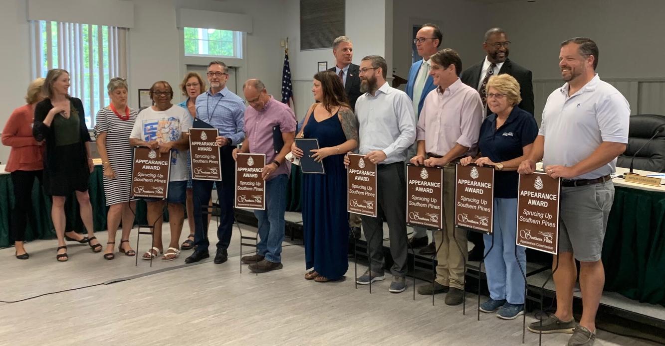 Eight Recognized with Sprucing Up Southern Pines Awards News