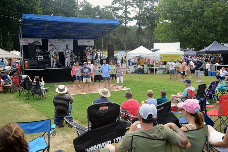 Peach Festival Packs Downtown Candor Gallery
