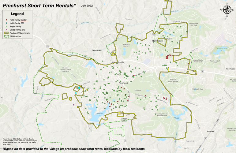 Pinehurst Planning Board Votes Against Prohibiting STRs