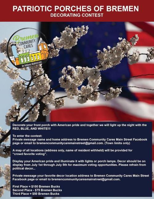Bremen residents invited to celebrate Fourth of July with a patriotic contest