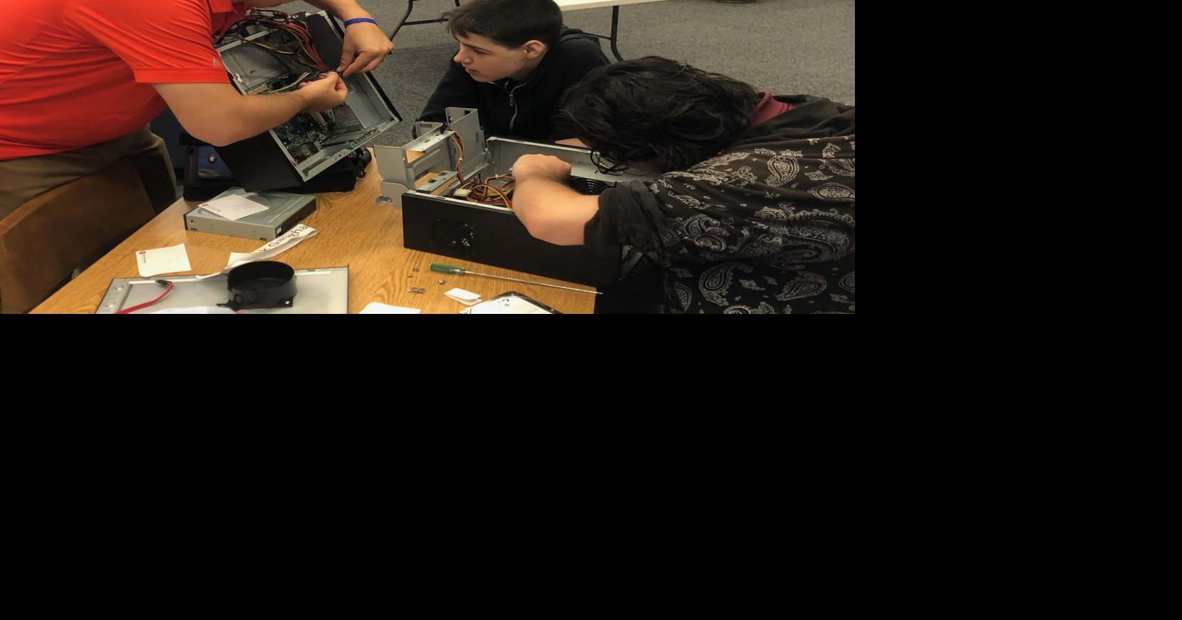 Riffle shares goals with Triton School Board News