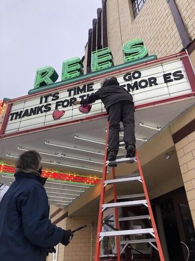 Marshall County Crossroads Team Projects progress with signage