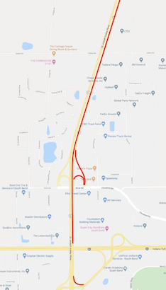Phase 2 of project to reconstruct US31 between the Toll Road and Michigan State Line set to begin this week