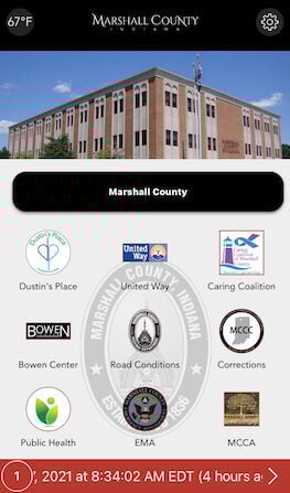 Marshall County Announces New Smartphone App