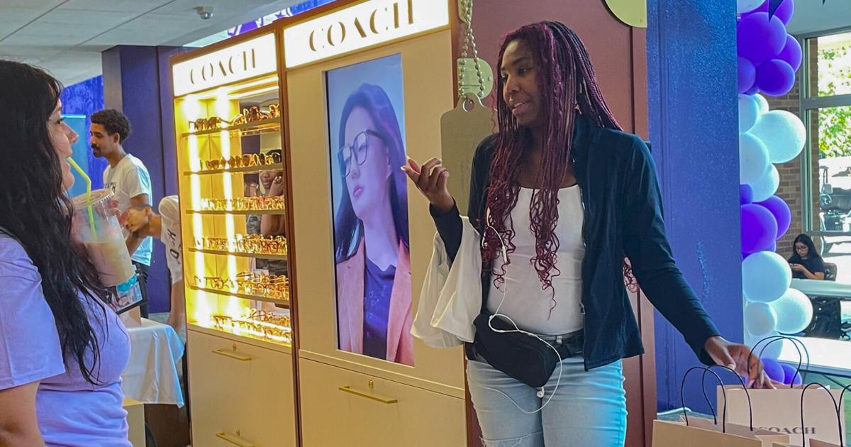 Students set sights on Coach pop-up