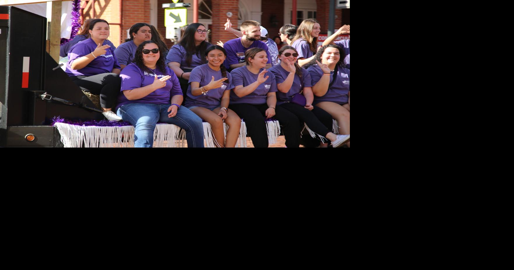 SFA parade shows school pride