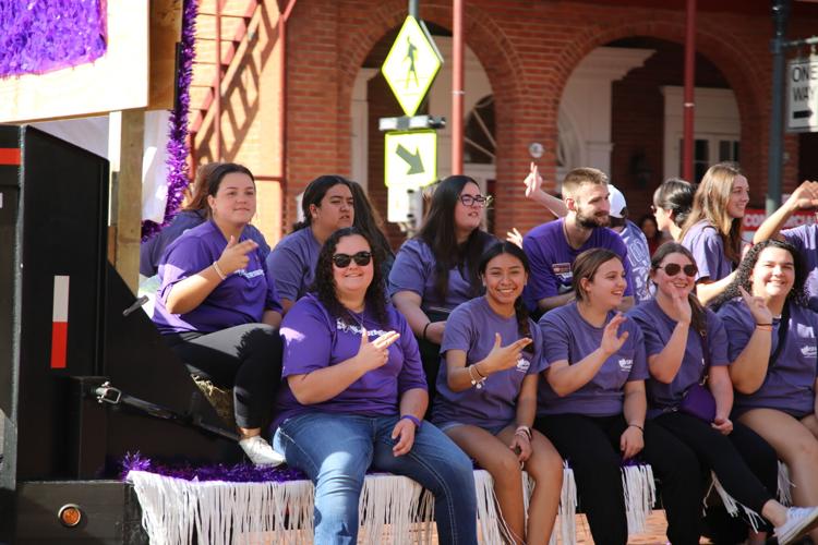 SFA parade shows school pride