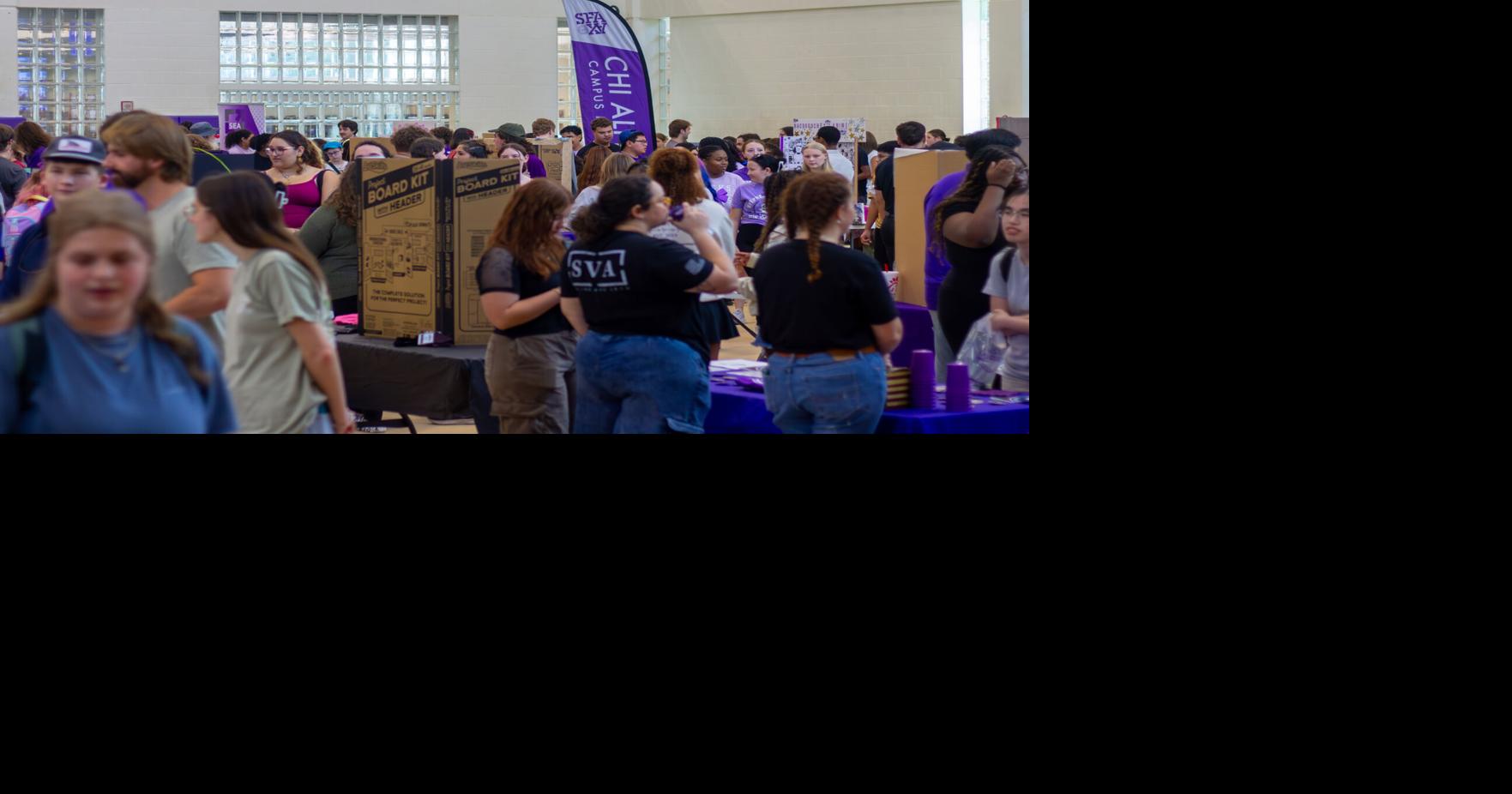 Involvement, Volunteer, Part-time Job fairs welcome students to get involved