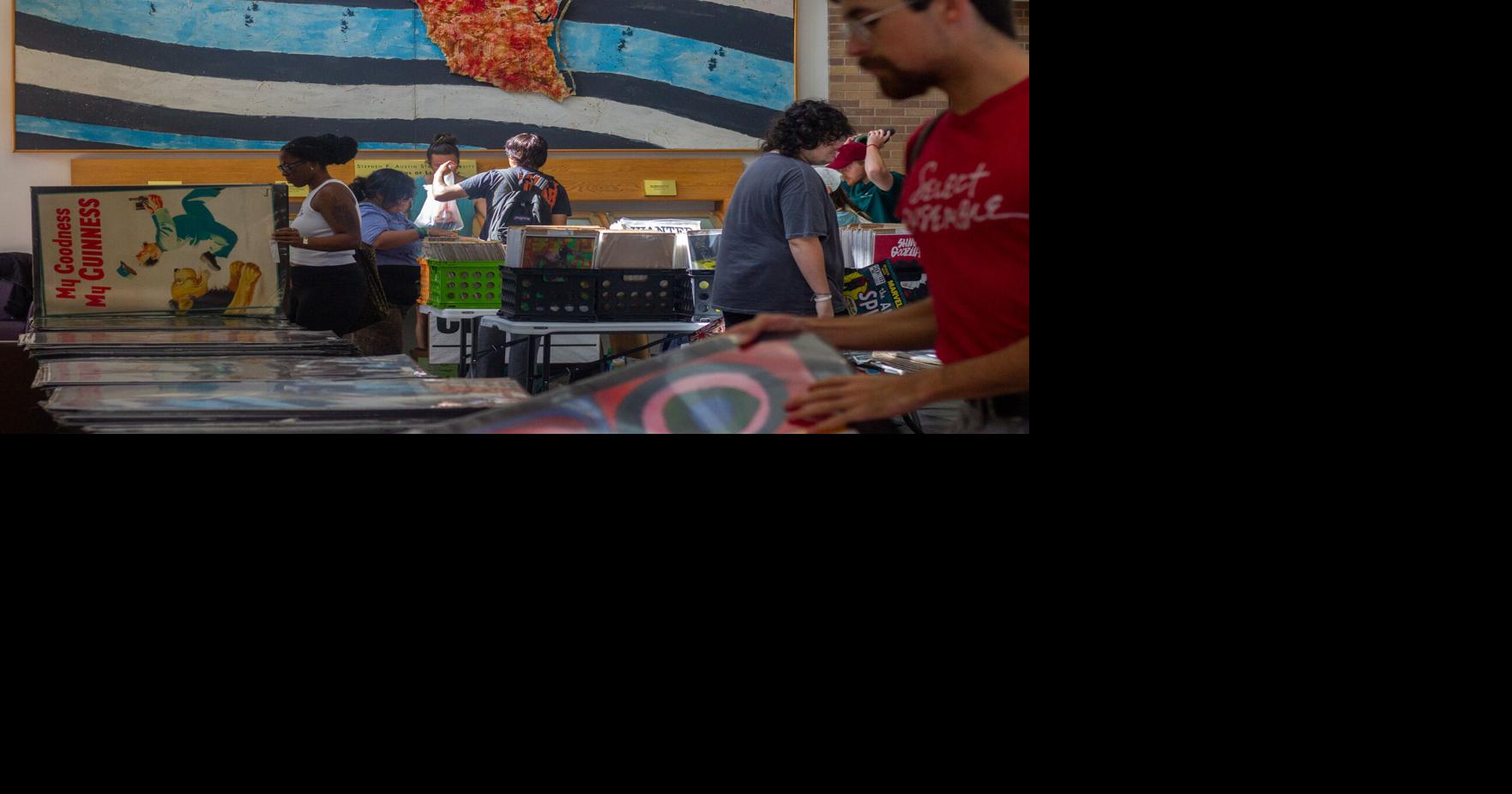 Students affixed on annual poster sale
