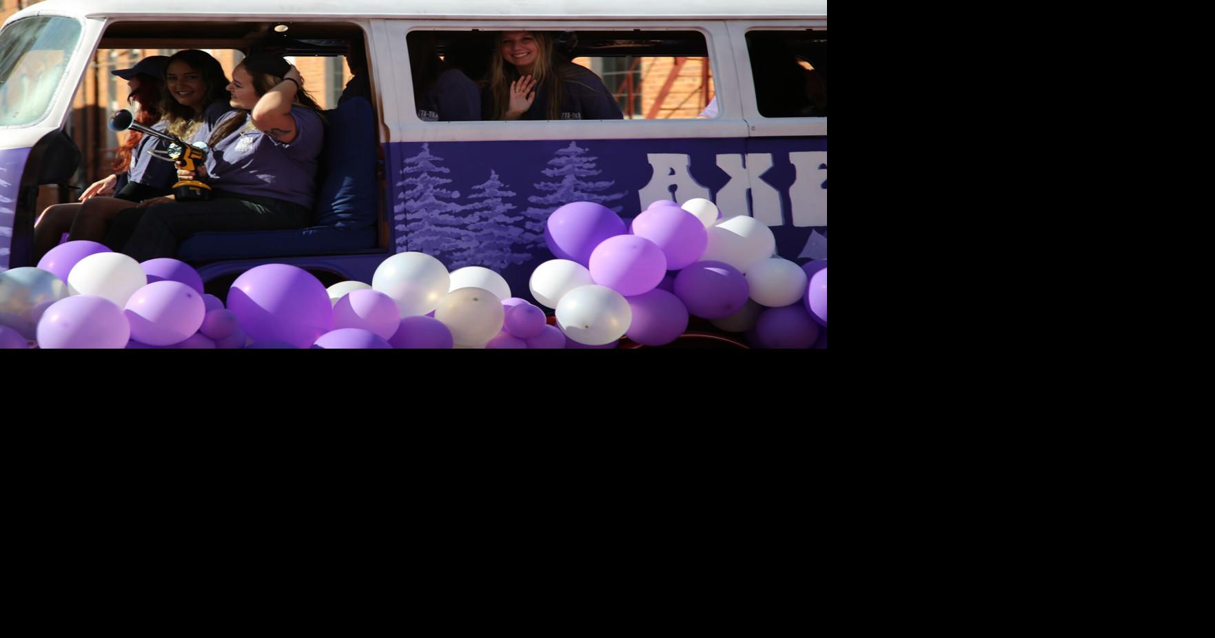 SFA parade shows school pride