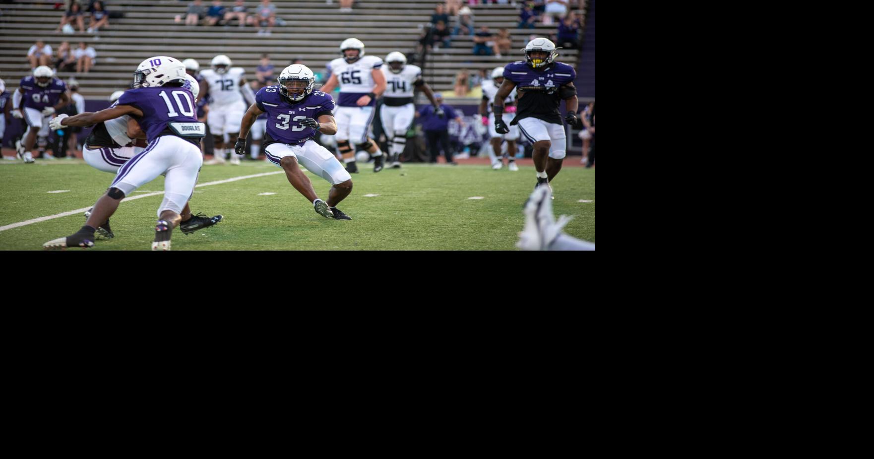 Lumberjack football plays in Spring Game