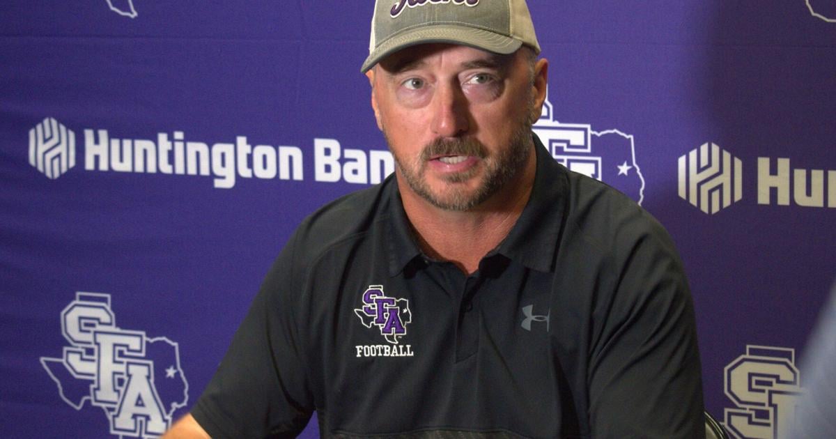 Athletics hosts first weekly press conference of fall semester