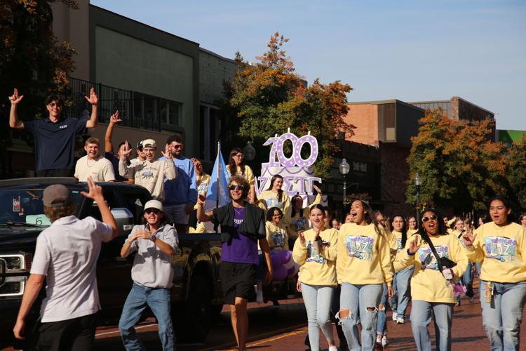 SFA parade shows school pride