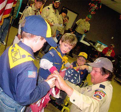 Cub Scout Pack 3178 holds first flag retirement ceremony | Latest ...