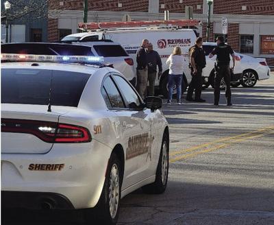 CCPD respond to report of man with gun in front of City Hall