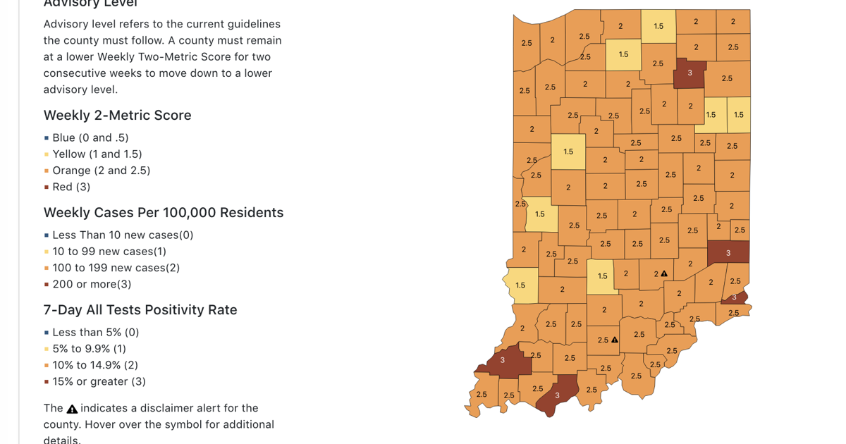 Holcomb updates gathering restrictions in new executive order ...
