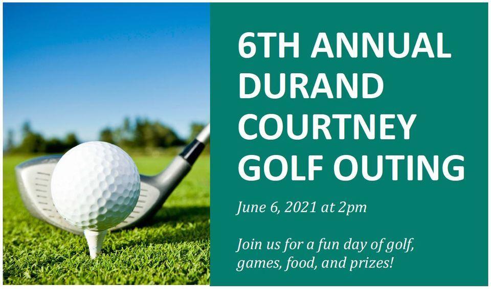Eel River Golf Course hosting 6th Annual Durand Courtney ...
