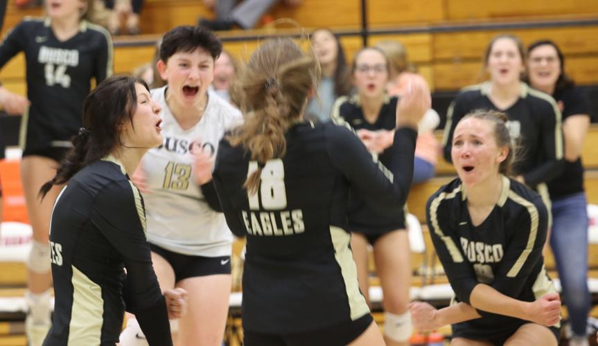 Churubusco spikers win first sectional title Newsletter