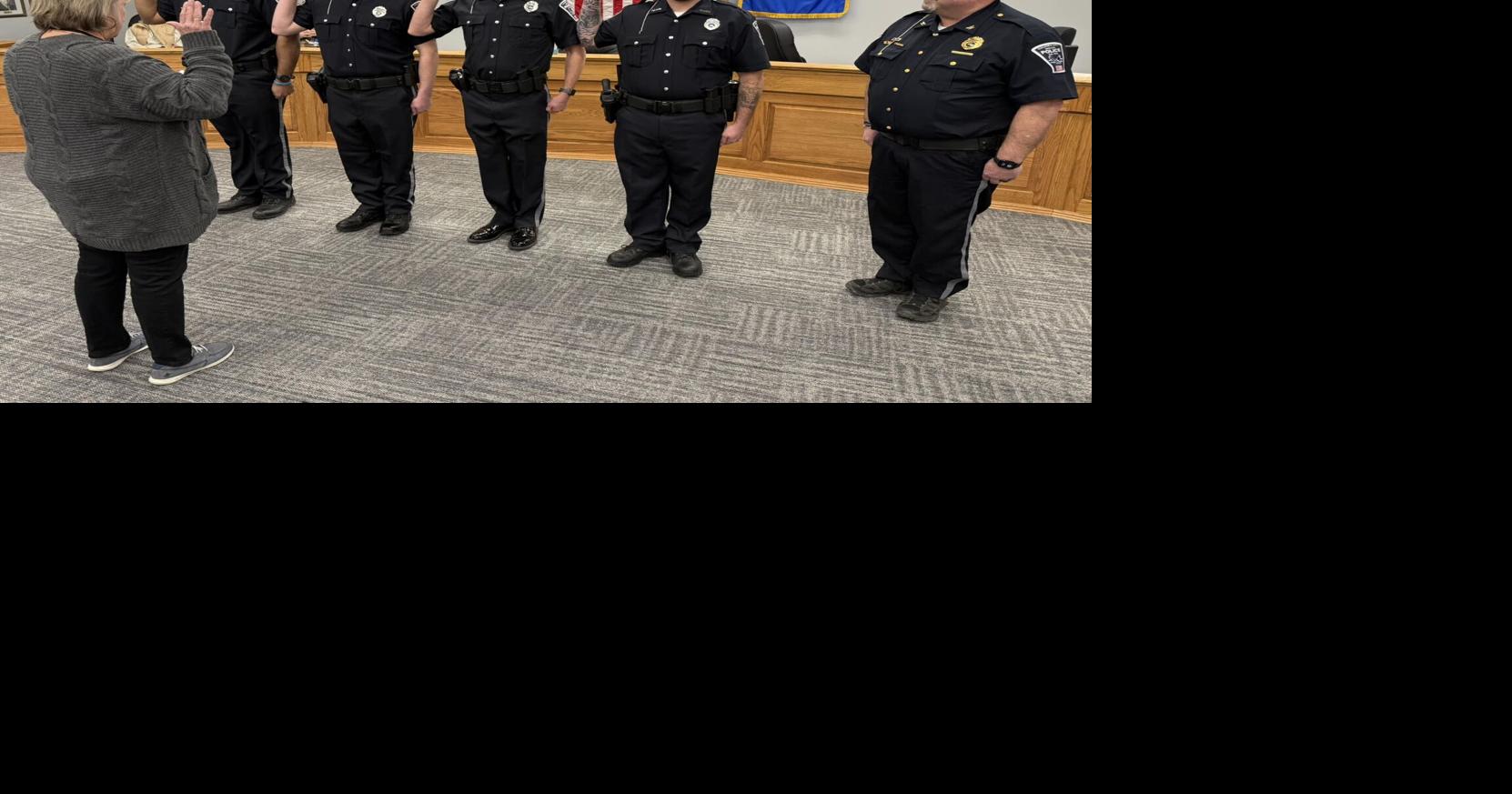 Feb. 4 - Four police officers sworn in at City Council | News ...
